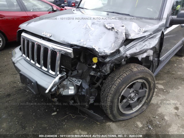1J8HH48N28C151489 - 2008 JEEP COMMANDER SPORT Շամպայն լուսանկար 6