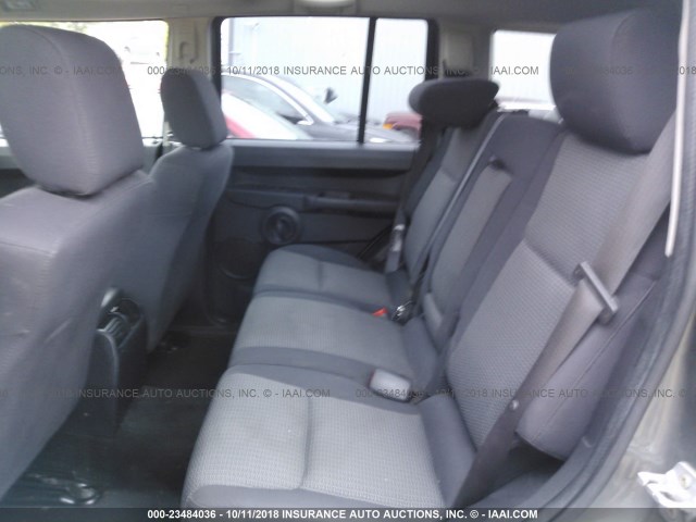 1J8HH48N28C151489 - 2008 JEEP COMMANDER SPORT Շամպայն լուսանկար 8