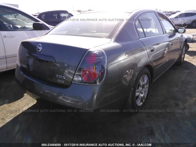 1N4AL11D36N436605 - 2006 NISSAN ALTIMA S/SL GRAY photo 4