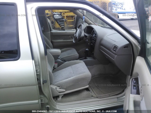 JN8DR07Y71W523571 - 2001 NISSAN PATHFINDER LE/SE/XE TAN photo 5