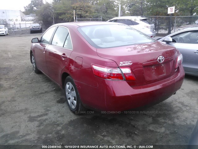 4T1BE46KX9U307574 - 2009 TOYOTA CAMRY SE/LE/XLE 红色 照片 3