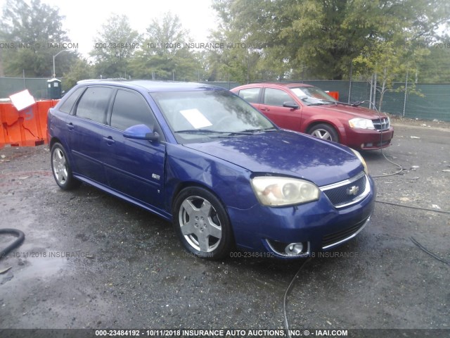 1G1ZW631X6F147731 - 2006 CHEVROLET MALIBU MAXX SS Dark Blue photo 1