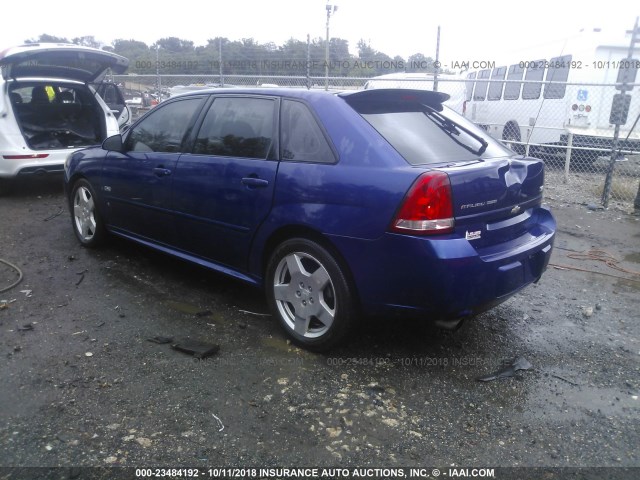 1G1ZW631X6F147731 - 2006 CHEVROLET MALIBU MAXX SS Dark Blue photo 3
