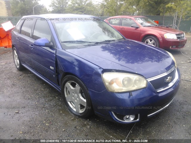 1G1ZW631X6F147731 - 2006 CHEVROLET MALIBU MAXX SS Dark Blue photo 6
