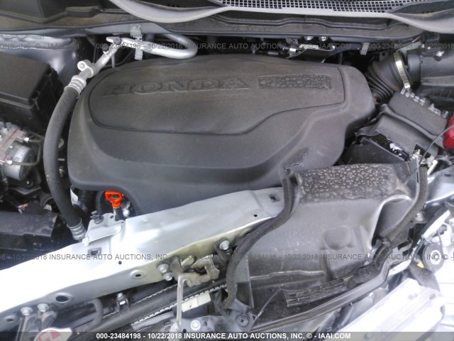 5FNRL6H98JB080252 - 2018 HONDA ODYSSEY ELITE فضي صورة 10