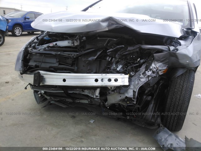 5FNRL6H98JB080252 - 2018 HONDA ODYSSEY ELITE فضي صورة 6