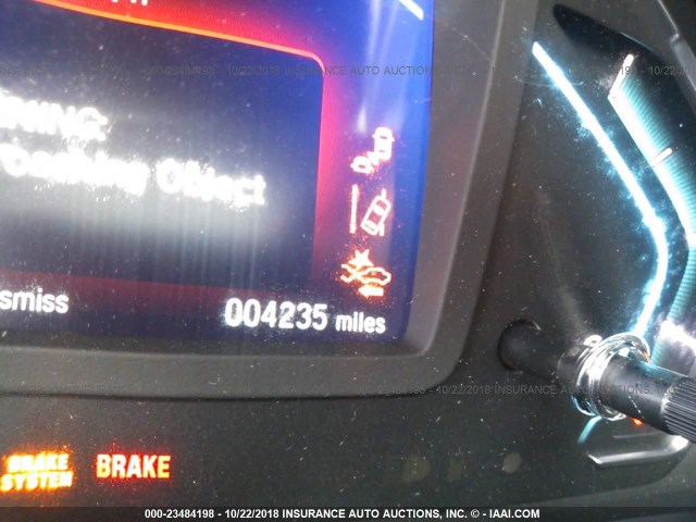 5FNRL6H98JB080252 - 2018 HONDA ODYSSEY ELITE فضي صورة 7