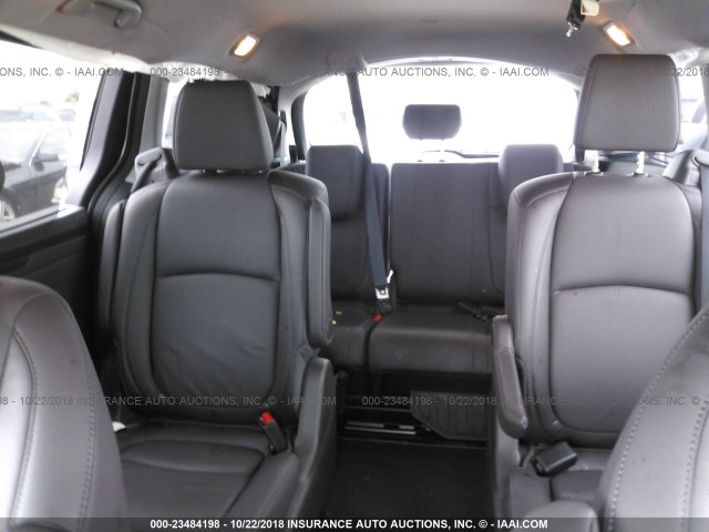5FNRL6H98JB080252 - 2018 HONDA ODYSSEY ELITE فضي صورة 8