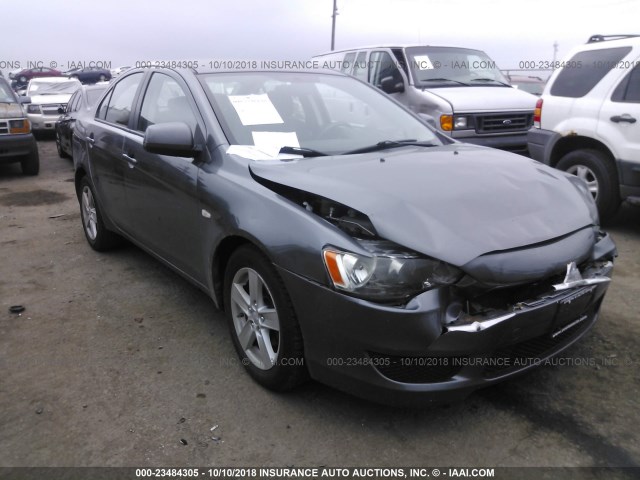 JA3AU26U38U026920 - 2008 MITSUBISHI LANCER ES GRAY photo 1