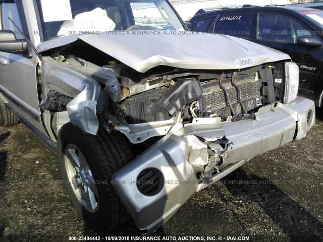 1J8HG48K78C235722 - 2008 JEEP COMMANDER SPORT Ոսկեգույն լուսանկար 6