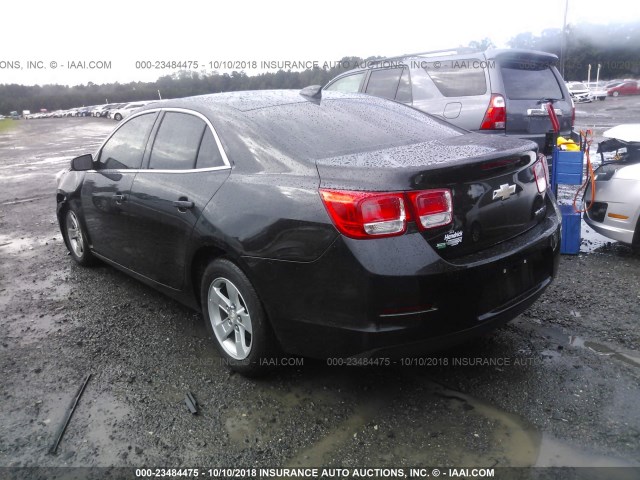 1G11C5SL4FF202225 - 2015 CHEVROLET MALIBU 1LT BLACK photo 3