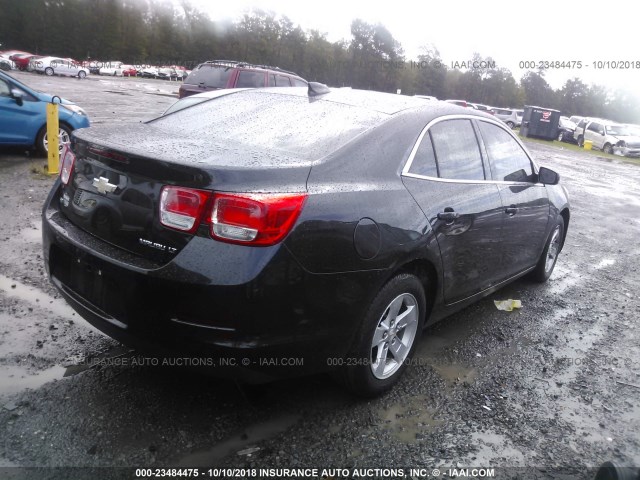 1G11C5SL4FF202225 - 2015 CHEVROLET MALIBU 1LT BLACK photo 4