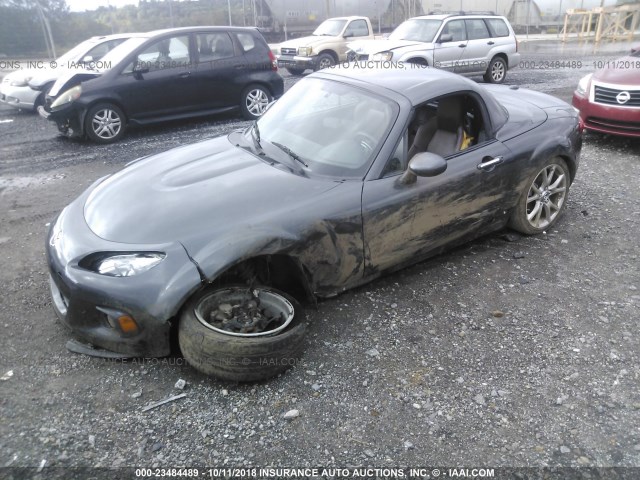 JM1NC2PFXF0238532 - 2015 MAZDA MX-5 MIATA GRAND TOURING GRAY photo 2