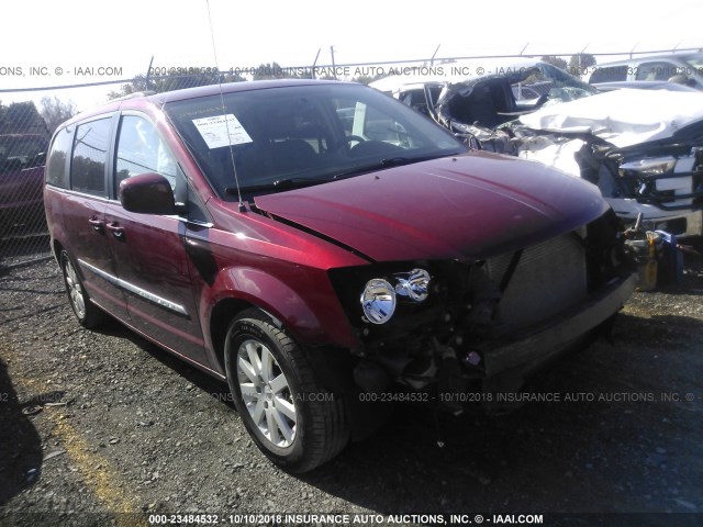 2C4RC1BG1ER280345 - 2014 CHRYSLER TOWN & COUNTRY TOURING RED photo 1