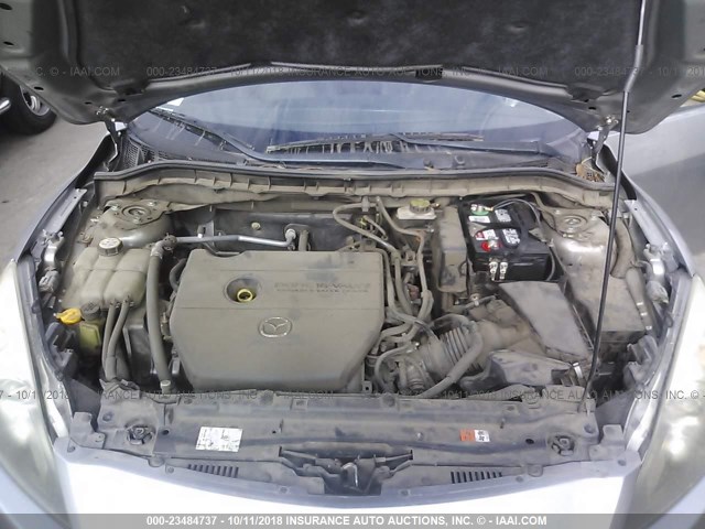 JM1BL1H60A1285048 - 2010 MAZDA 3 S GRAY photo 10