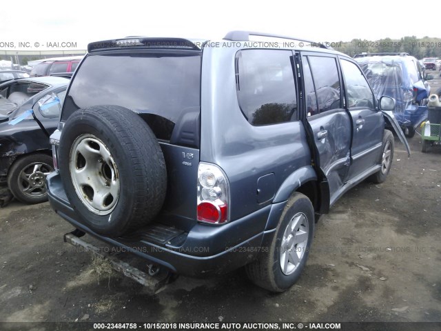 JS3TX92V744105642 - 2004 SUZUKI XL7 EX/LX GRAY photo 4