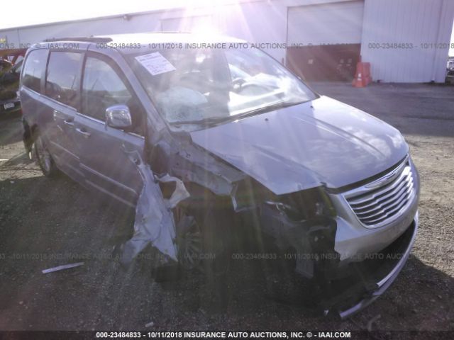 2C4RC1CG1DR623927 - 2013 CHRYSLER TOWN & COUNTRY TOURING L SILVER photo 1