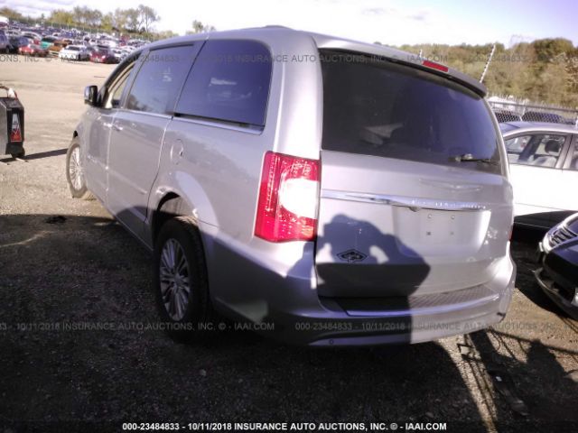 2C4RC1CG1DR623927 - 2013 CHRYSLER TOWN & COUNTRY TOURING L SILVER photo 3