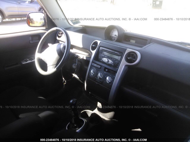 JTLKT334X64042696 - 2006 TOYOTA SCION XB Бордовый фото 5