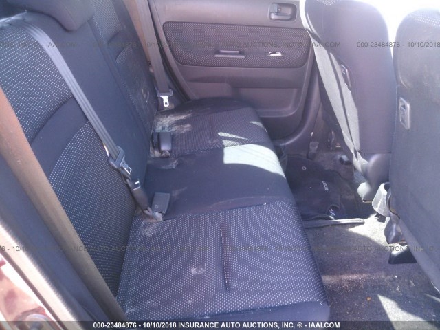 JTLKT334X64042696 - 2006 TOYOTA SCION XB Бордовый фото 8