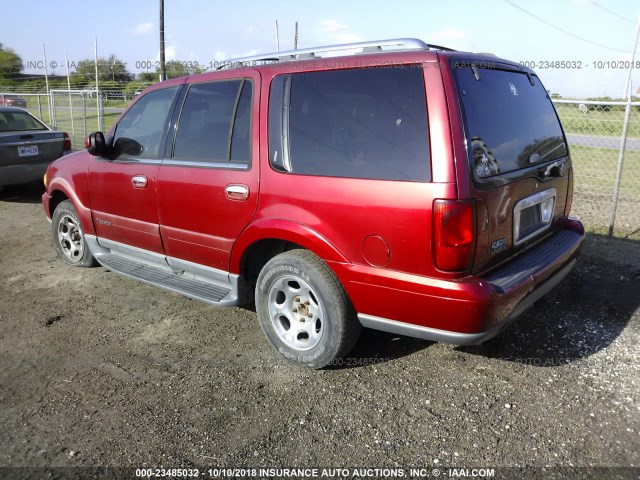 5LMEU27R22LJ18023 - 2002 LINCOLN NAVIGATOR 红色 照片 3
