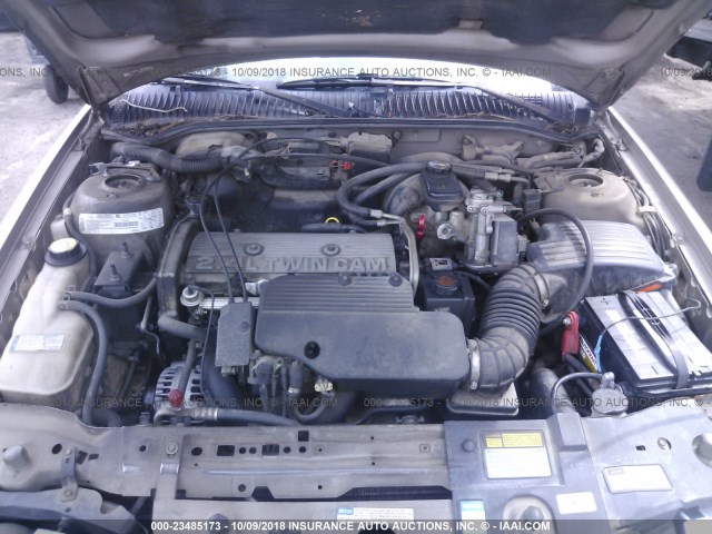 1G2NE52TXVC737521 - 1997 PONTIAC GRAND AM SE GOLD photo 10