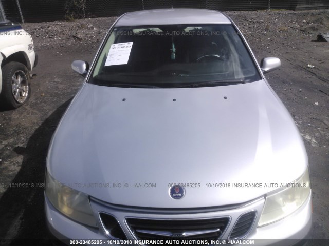 YS3FD49Y561003728 - 2006 SAAB 9-3 SILVER photo 6