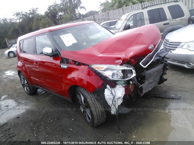 KNDJX3A57F7810589 - 2015 KIA SOUL ! RED photo 1