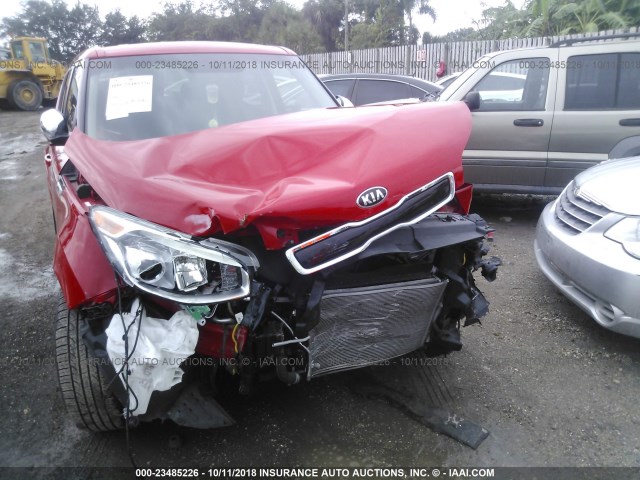 KNDJX3A57F7810589 - 2015 KIA SOUL ! RED photo 6