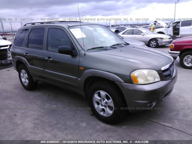 4F2YU09122KM62392 - 2002 MAZDA TRIBUTE LX/ES 绿色 照片 1