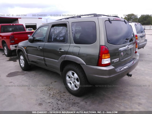 4F2YU09122KM62392 - 2002 MAZDA TRIBUTE LX/ES 绿色 照片 3