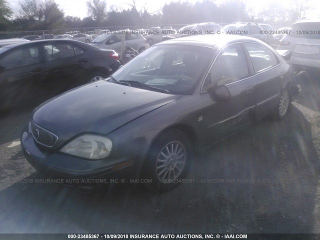 1MEHM55S93A613066 - 2003 MERCURY SABLE LS PREMIUM GRAY photo 2