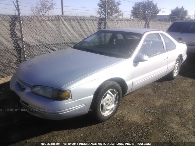 1FALP62WXVH169843 - 1997 FORD THUNDERBIRD LX SILVER photo 2