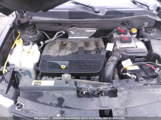 1C4NJCEB3GD664679 - 2016 JEEP COMPASS LATITUDE შავი ფოტო 10