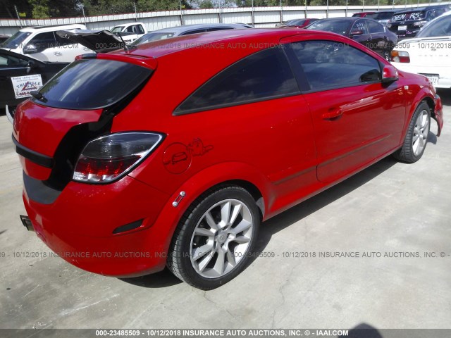 W08AT271885114485 - 2008 SATURN ASTRA XR RED photo 4