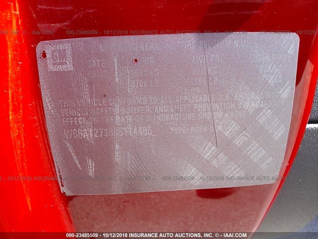 W08AT271885114485 - 2008 SATURN ASTRA XR RED photo 9