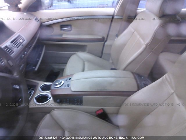 WBAHL835X8DT12280 - 2008 BMW 750 I WHITE photo 7