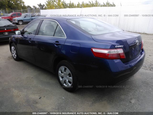 4T1BE46K77U050984 - 2007 TOYOTA CAMRY NEW GENERAT CE/LE/XLE/SE BLUE photo 3
