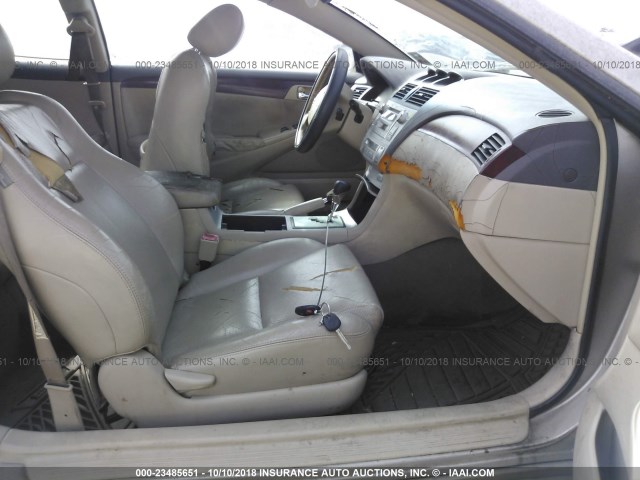 4T1CA38P54U023281 - 2004 TOYOTA CAMRY SOLARA SE/SLE Qızıl foto 5