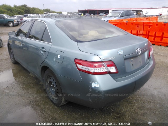 4T1BF3EK1AU576642 - 2010 TOYOTA CAMRY SE/LE/XLE 绿色 照片 3
