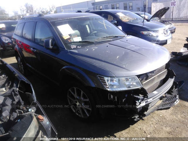 3C4PDCDG5DT646882 - 2013 DODGE JOURNEY CREW GRAY photo 1