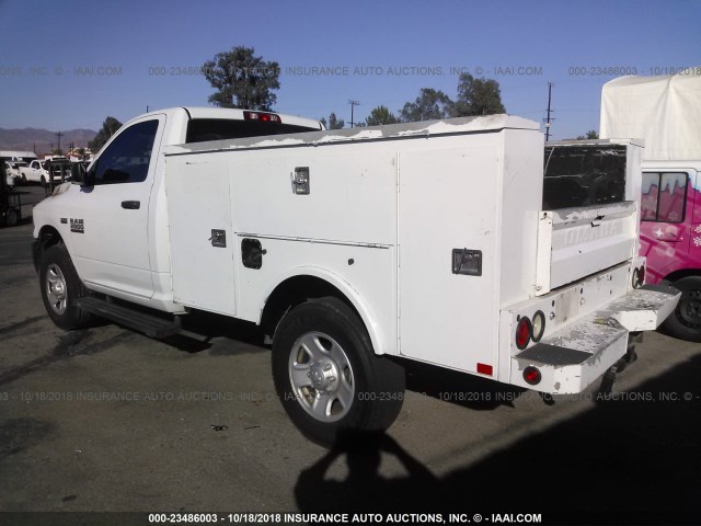 3C7WR5AT3EG308372 - 2014 RAM 2500 ST WHITE photo 3