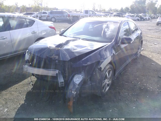 JH4CU2F83CC012557 - 2012 ACURA TSX SE BLACK photo 2