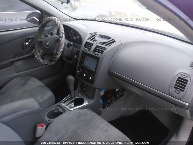 1G1ZS58F47F234777 - 2007 CHEVROLET MALIBU LS წითელი ფოტო 5