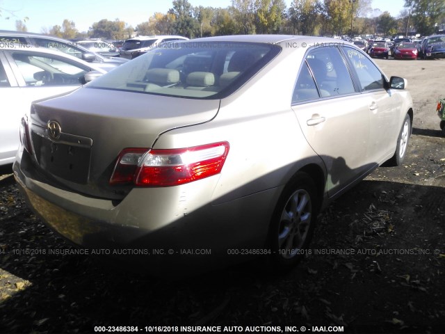 4T4BE46KX9R062426 - 2009 TOYOTA CAMRY SE/LE/XLE 金色 照片 4