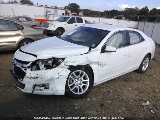 1G11C5SL6EF251392 - 2014 CHEVROLET MALIBU 1LT WHITE photo 2