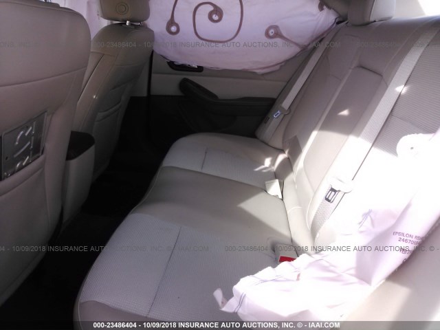 1G11C5SL6EF251392 - 2014 CHEVROLET MALIBU 1LT WHITE photo 8