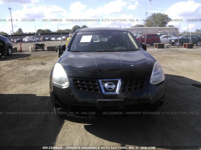 JN8AS5MVXAW600156 - 2010 NISSAN ROGUE S/SL/KROM BLACK photo 6