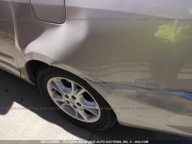 5TDZA23CX6S402359 - 2006 TOYOTA SIENNA CE/LE SILVER photo 6