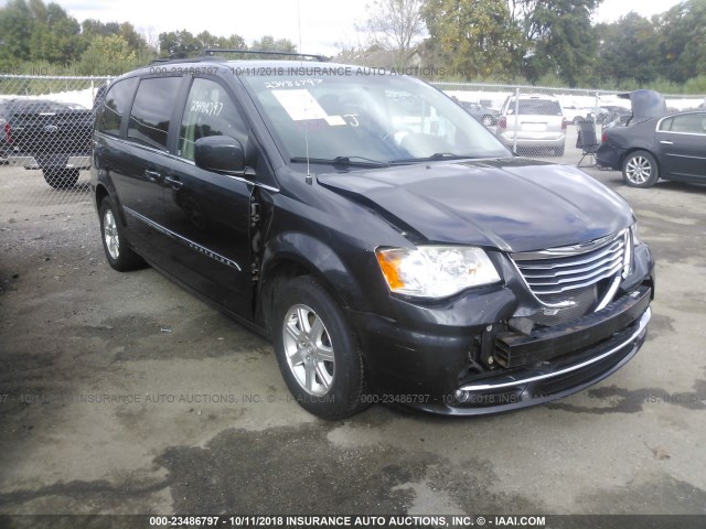 2A4RR5DG9BR615019 - 2011 CHRYSLER TOWN & COUNTRY TOURING BLACK photo 1